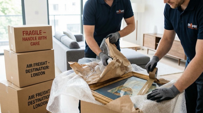 Zorgvuldig inpakken voor expat verhuizing