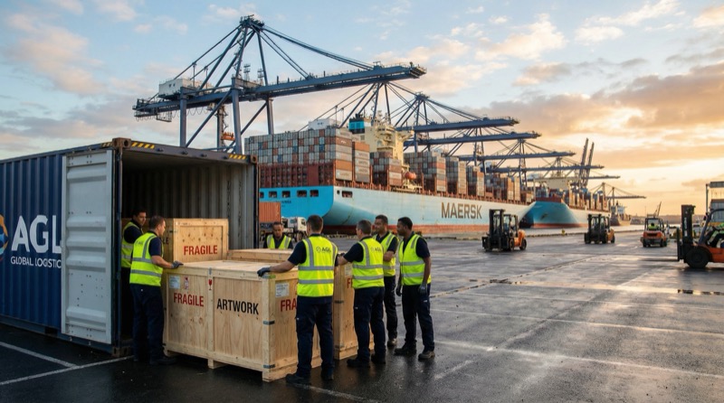 Overzeese verhuizing