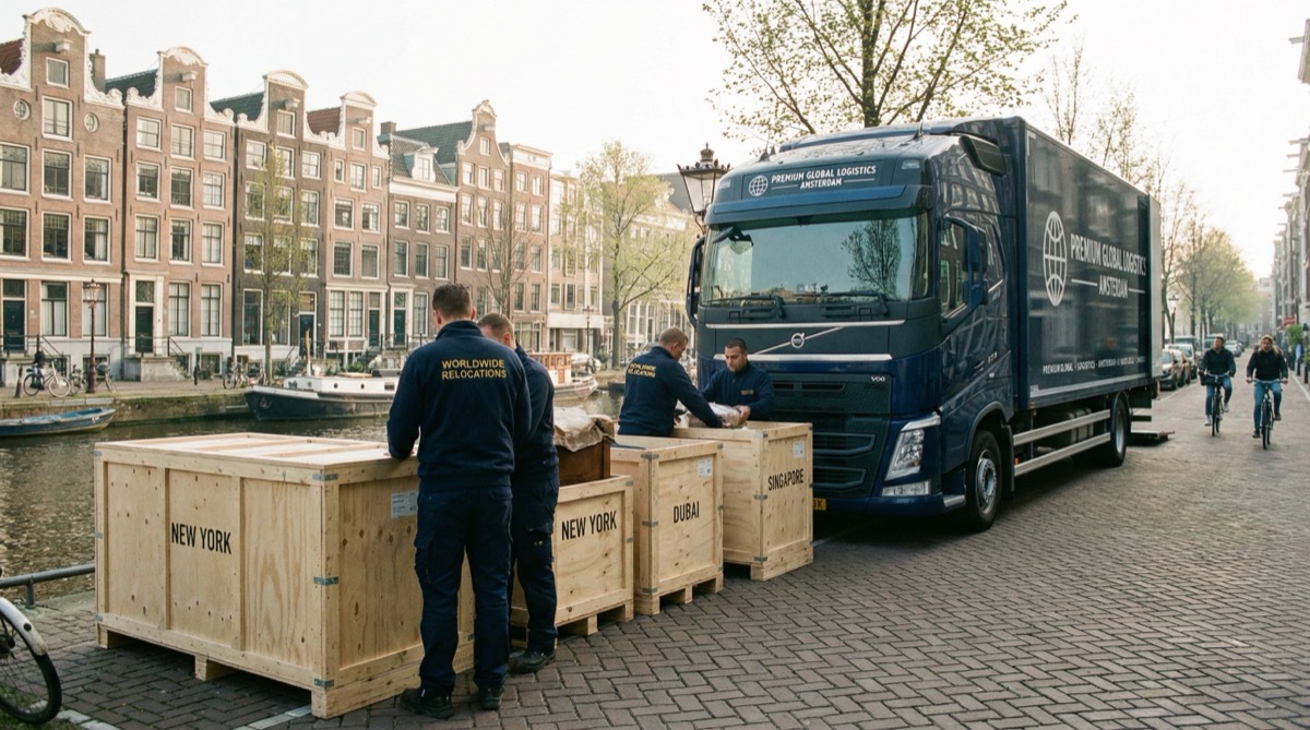 Verhuizing binnen Europa