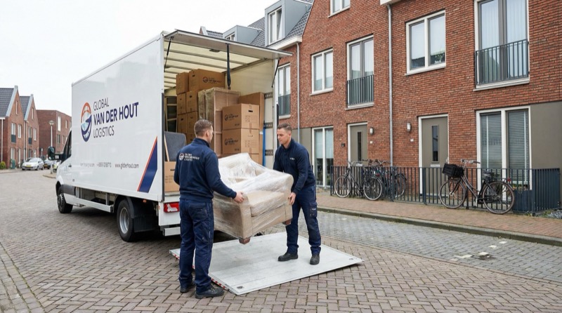 Zakelijke verhuizing - professioneel team